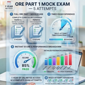 ORE Part 1 Mock Exam — Five Attempts